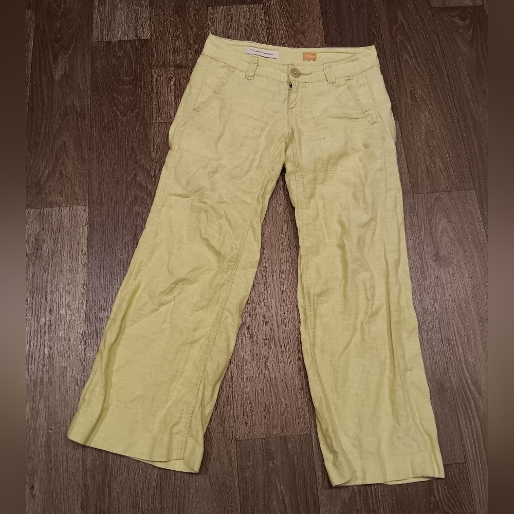 Pilcro Olive Green Trousers
